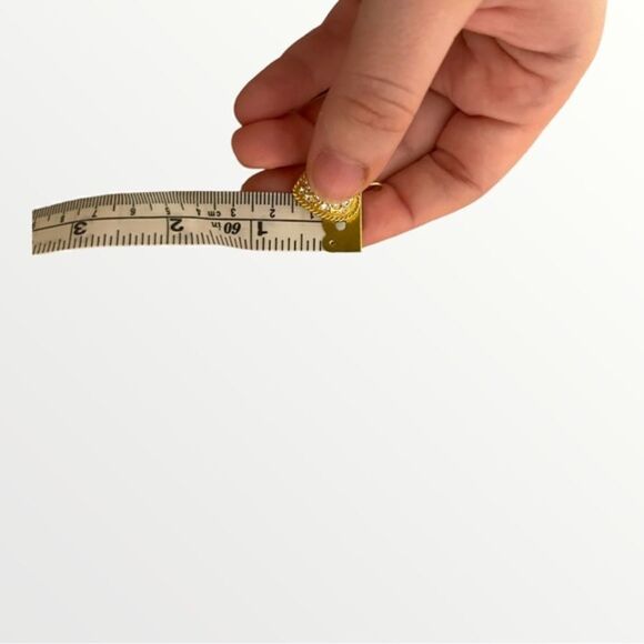 Vintage Pave Heart Dangle Earrings - Picture 8 of 9